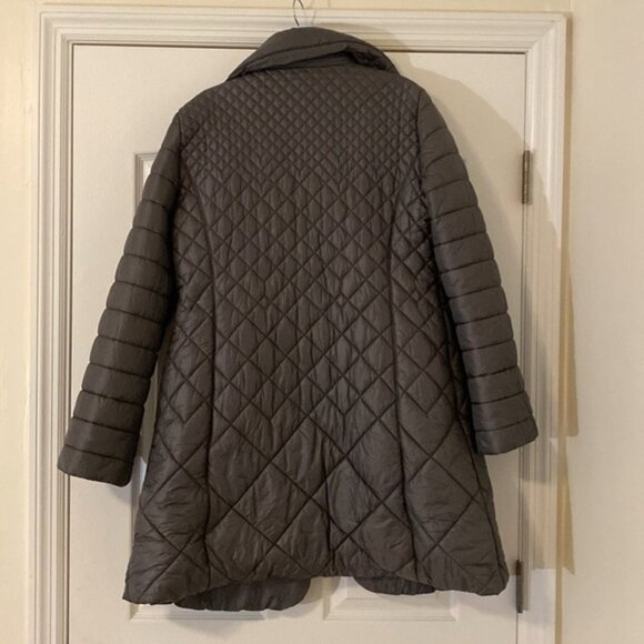 Fay | Puffer Knee Length Parka | Dark Gray | XXL - Picture 8 of 8